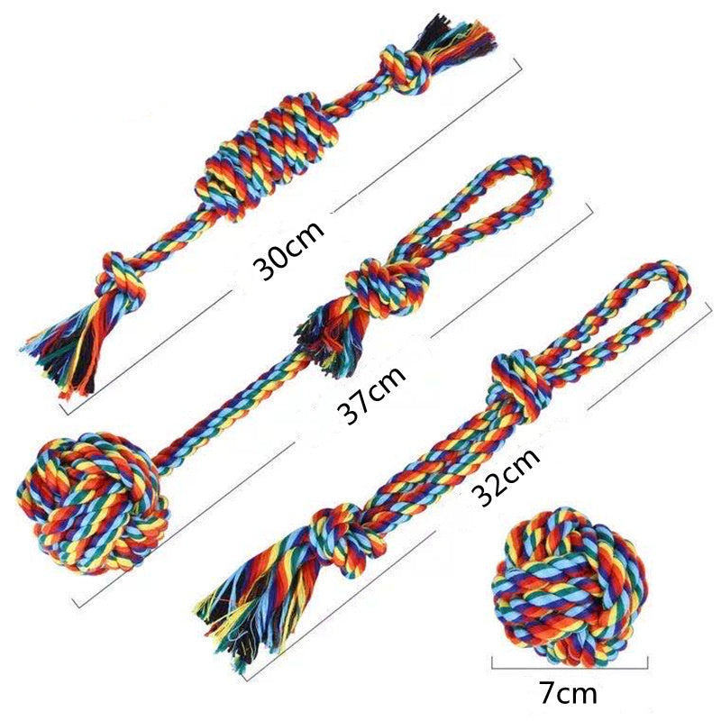 Wholesale Pet Molar Supplies Cotton Rope Toys