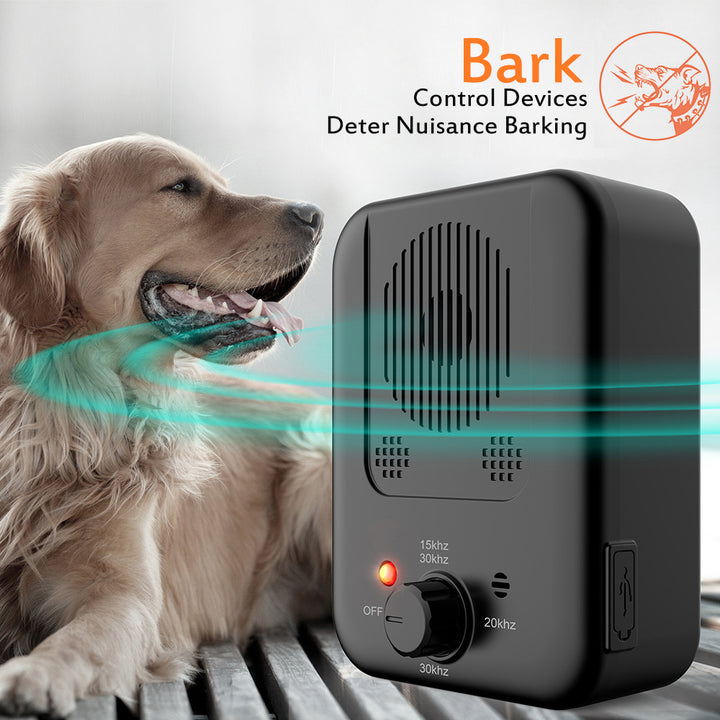 Ultrasonic Dog Anti-Barking Collar - Stop Barking Control Training Device