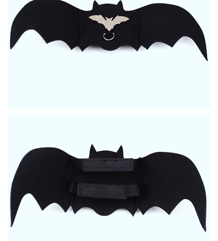 Halloween funny pet bat wings dog clothes