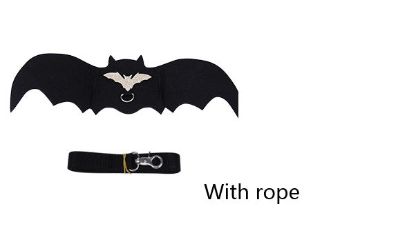 Halloween funny pet bat wings dog clothes