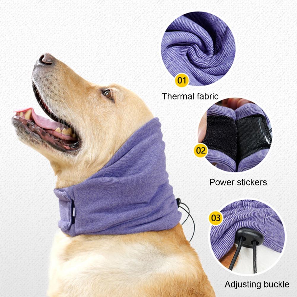 Noise Reduction Dog Hoodie Dog Head Warp Dog Calming Hoodie Hematoma Ear Wraps Head Cover Muffs For Anxiety Relief Pet Supplies