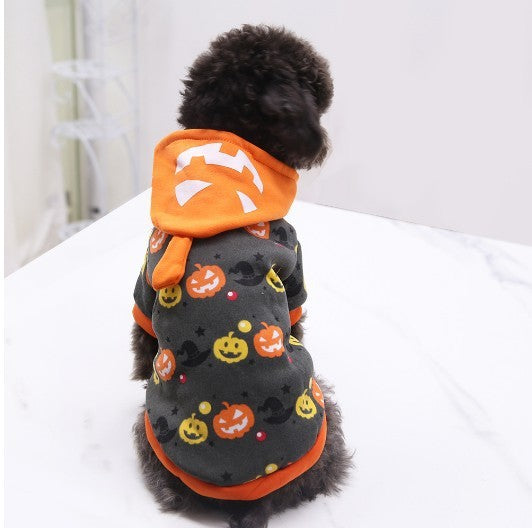 Halloween Pet Funny Black Skull Horror Make-up Cat Accessories Pet Dress Up Costume