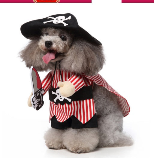 Cosplay Pet Supplies Standing Outfit Funny Dog Clothes Upright Outfit Halloween Christmas Dress Up Pet Outfit