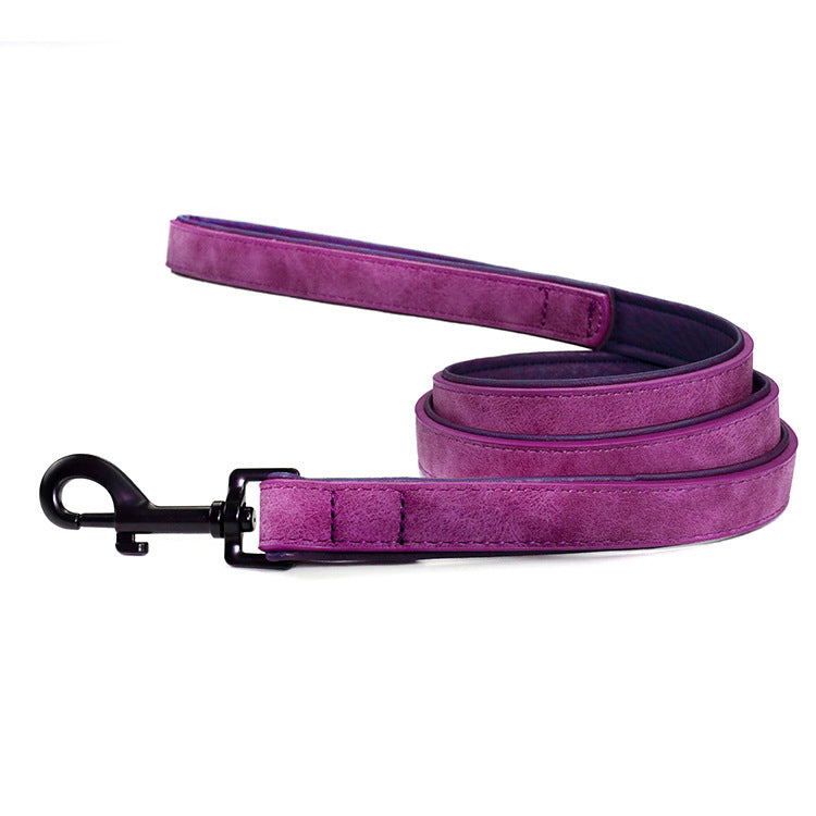 Pet Dog Leash Pull-resistant Leather Products