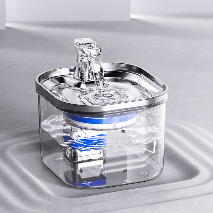 Stainless Steel Automatic Pet Water Dispenser with Intelligent Circulation